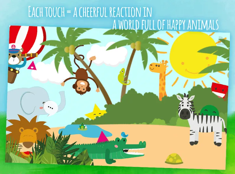 Animals learn words for kids [MOD: все слова и уровни открыты] Screenshot 1