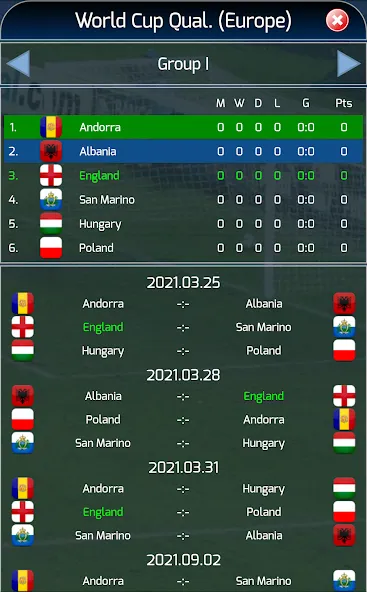 True Football National Manager [MOD: безлимитные деньги и все команды открыты] Screenshot 3