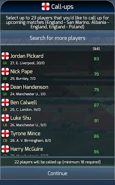 True Football National Manager [MOD: безлимитные деньги и все команды открыты] Screenshot 4