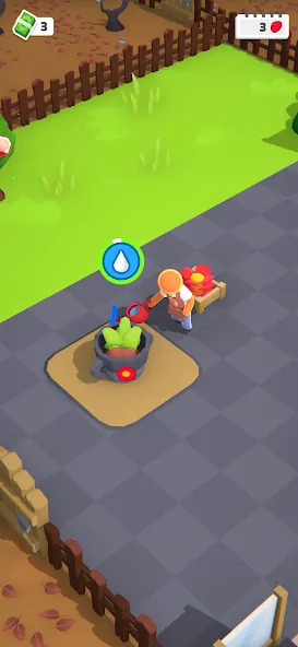 Flower factory tycoon [MOD: безлимитные деньги и цветы] Screenshot 3