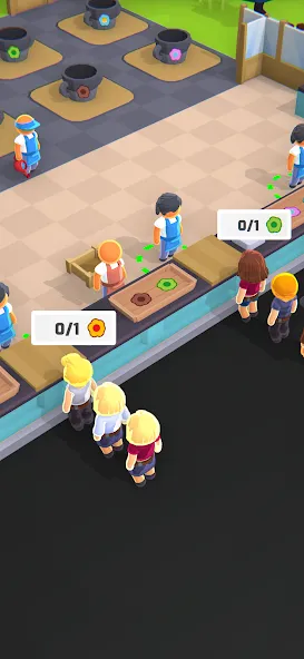 Flower factory tycoon [MOD: безлимитные деньги и цветы] Screenshot 4