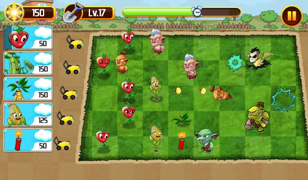 Plants vs Goblins 4 [MOD: безлимитные монеты и открыты все уровни] Screenshot 3