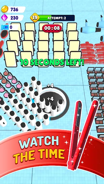 Hole and Fill: Collect Master! [MOD: безлимитные деньги и всё открыто] Screenshot 2