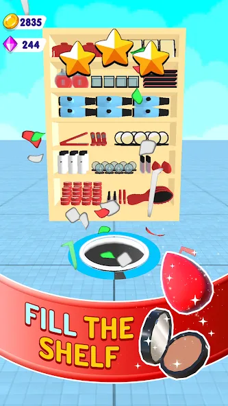Hole and Fill: Collect Master! [MOD: безлимитные деньги и всё открыто] Screenshot 3