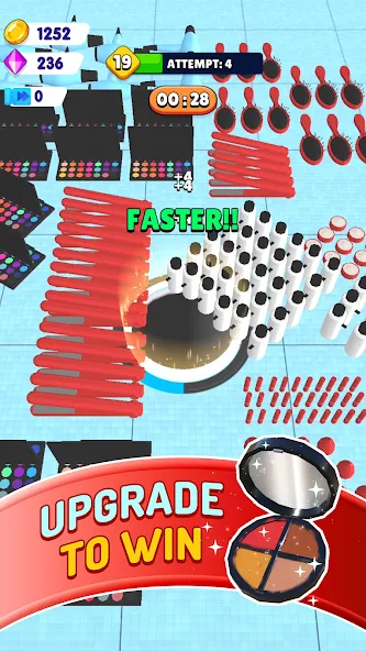 Hole and Fill: Collect Master! [MOD: безлимитные деньги и всё открыто] Screenshot 5