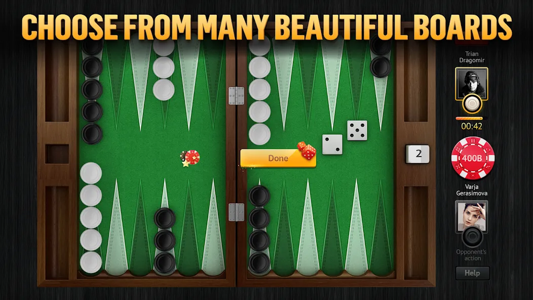 PlayGem Backgammon Play Live [MOD: без рекламы и безлимитные монеты] Screenshot 5