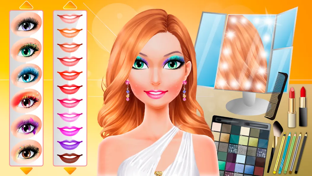 Makeup games makeover dress up [MOD: безлимитные монеты и все наряды] Screenshot 3