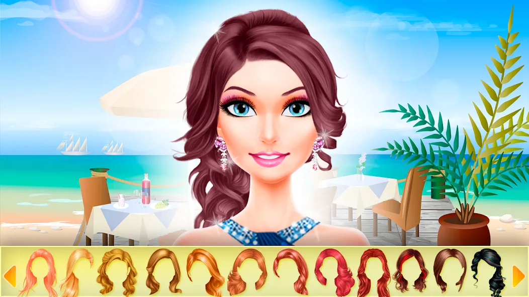 Makeup games makeover dress up [MOD: безлимитные монеты и все наряды] Screenshot 4