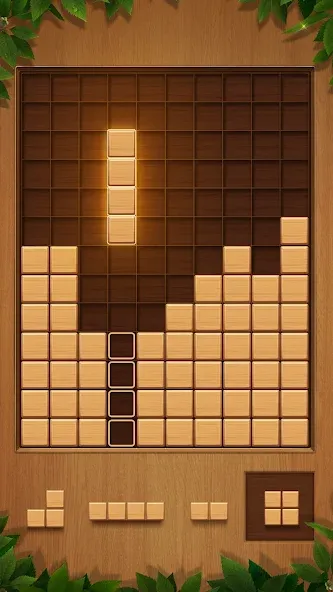 QBlock: Wood Block Puzzle Game [MOD: без рекламы и безлимитные подсказки] Screenshot 2