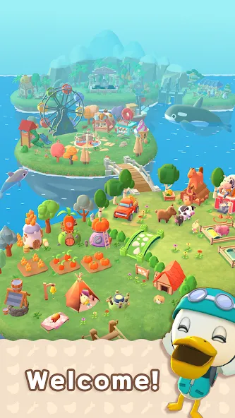 Merge Camp [MOD: много денег и ресурсов] Screenshot 1