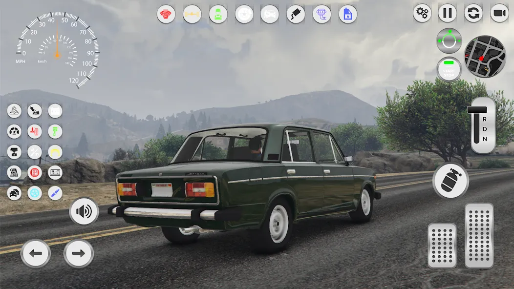 VAZ Cars: Soviet City Ride [MOD: безлимитные деньги и открыты все машины] Screenshot 4