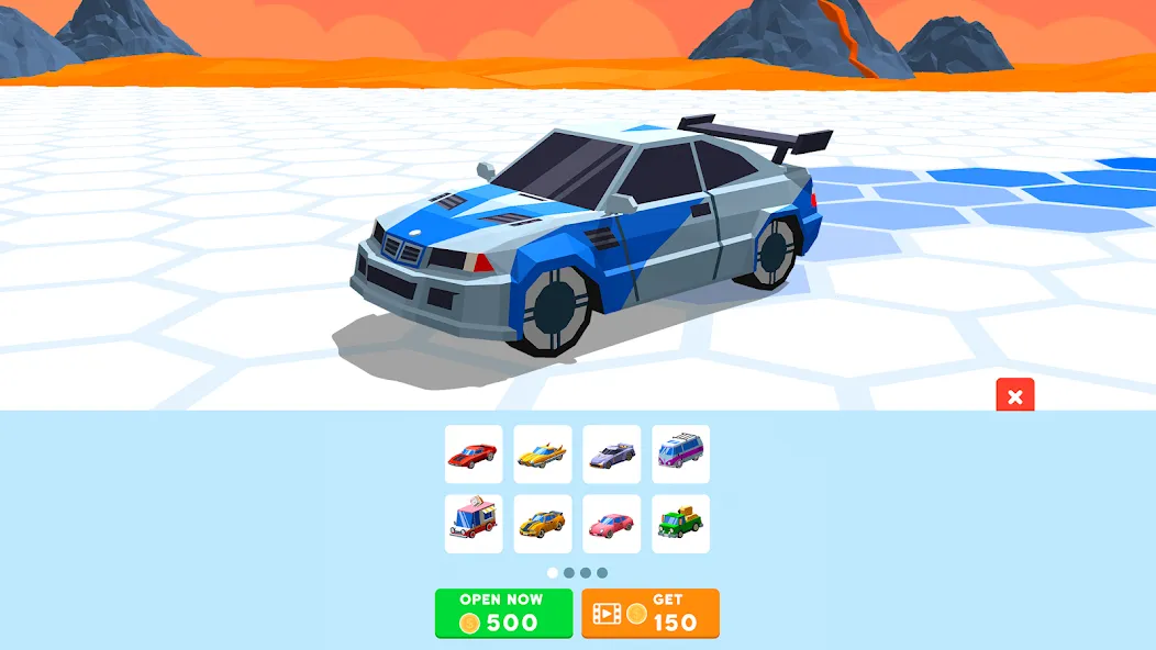 Cars Arena: Fast Race 3D [MOD: безлимитные деньги и разблокированы машины] Screenshot 1