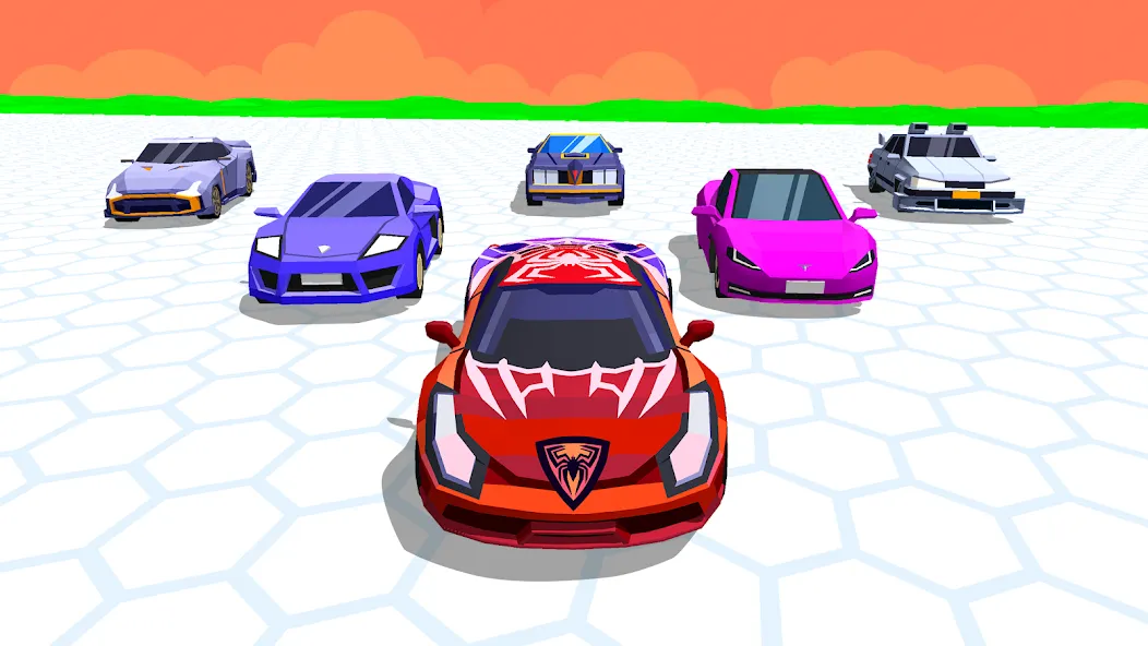Cars Arena: Fast Race 3D [MOD: безлимитные деньги и разблокированы машины] Screenshot 2