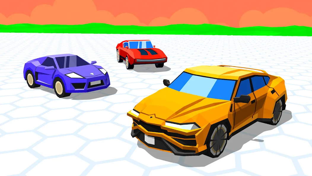 Cars Arena: Fast Race 3D [MOD: безлимитные деньги и разблокированы машины] Screenshot 3