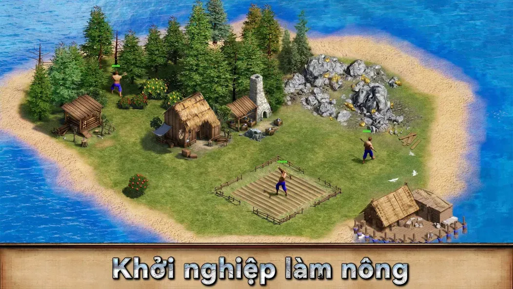 Rise of Castles [MOD: безлимитные ресурсы и ускоренное строительство] Screenshot 1
