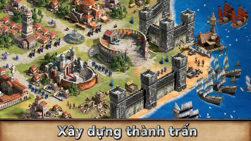 Rise of Castles [MOD: безлимитные ресурсы и ускоренное строительство] Screenshot 3