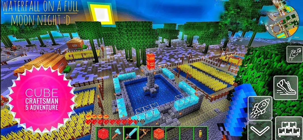 Cube Craftsman 5 Adventure [MOD: новые приключения и редкие ресурсы] Screenshot 1
