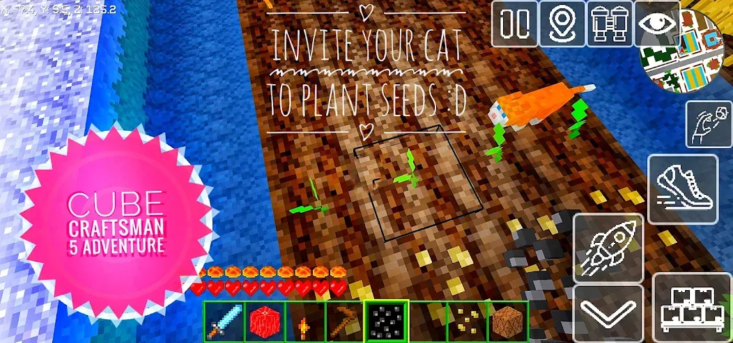 Cube Craftsman 5 Adventure [MOD: новые приключения и редкие ресурсы] Screenshot 5