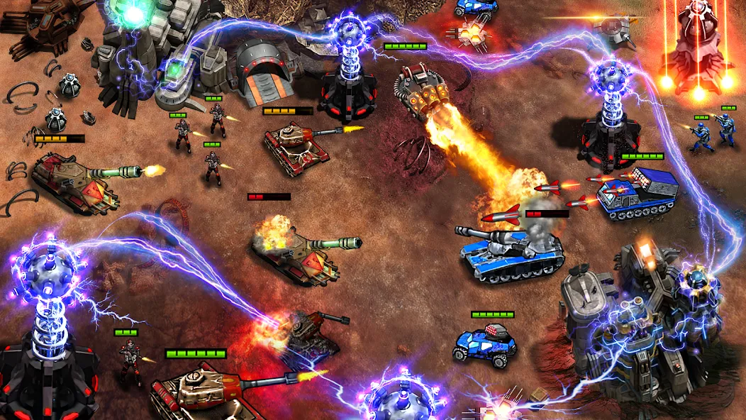 Command Generals RTS [MOD: безлимитные ресурсы и открытые уровни] Screenshot 3
