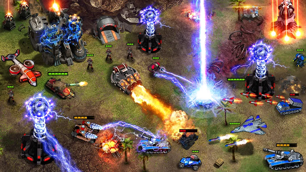 Command Generals RTS [MOD: безлимитные ресурсы и открытые уровни] Screenshot 4