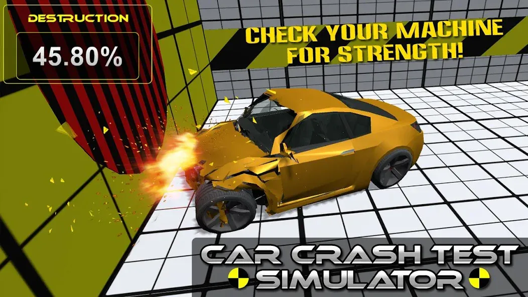 Car Crash Test Simulator [MOD: безлимитные деньги и все машины] Screenshot 5