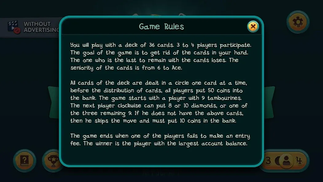 Nine Card Game online offline [MOD: разблокированы все режимы и карты] Screenshot 3