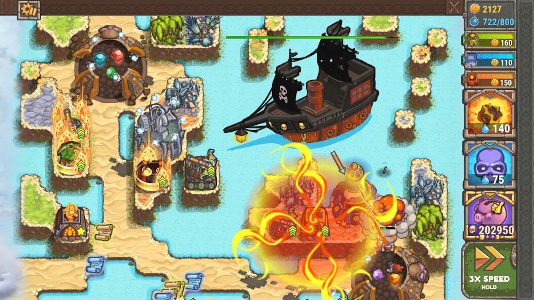 Cursed Treasure 2 [MOD: безлимитные ресурсы и открыты все уровни] Screenshot 1