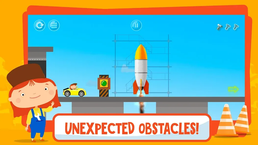 McWheelie logic games for kids [MOD: открыты все уровни и машины] Screenshot 3