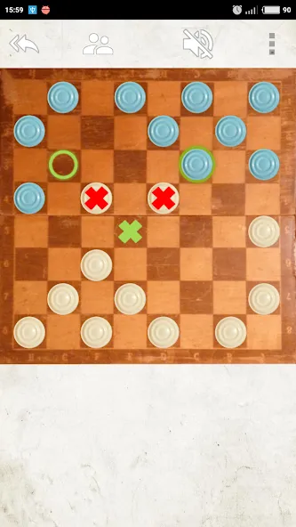 USSR Checkers [MOD: безлимитные подсказки и отмена ходов] Screenshot 2
