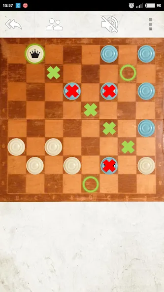 USSR Checkers [MOD: безлимитные подсказки и отмена ходов] Screenshot 5