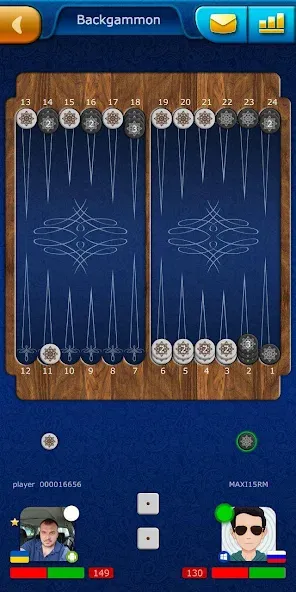 Backgammon LiveGames online [MOD: без рекламы и безлимитные фишки] Screenshot 2