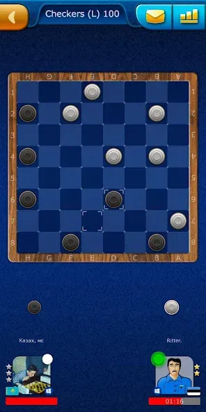 Checkers LiveGames online [MOD: игра без рекламы и все функции открыты] Screenshot 4