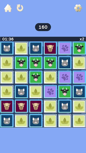 MatchTwo [MOD: безлимитные ходы и быстрые победы] Screenshot 1