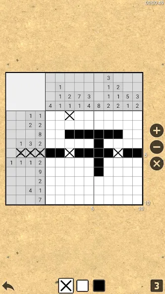 Японские кроссворды [MOD: подсказки и все уровни открыты] Screenshot 2