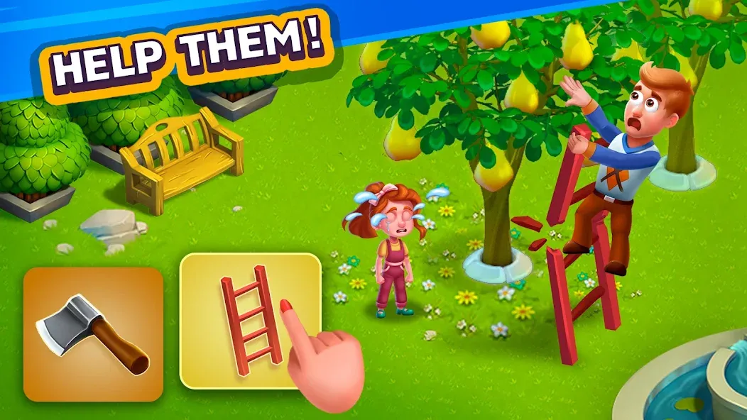 Golden Farm [MOD: безлимитные монеты и ресурсы] Screenshot 1