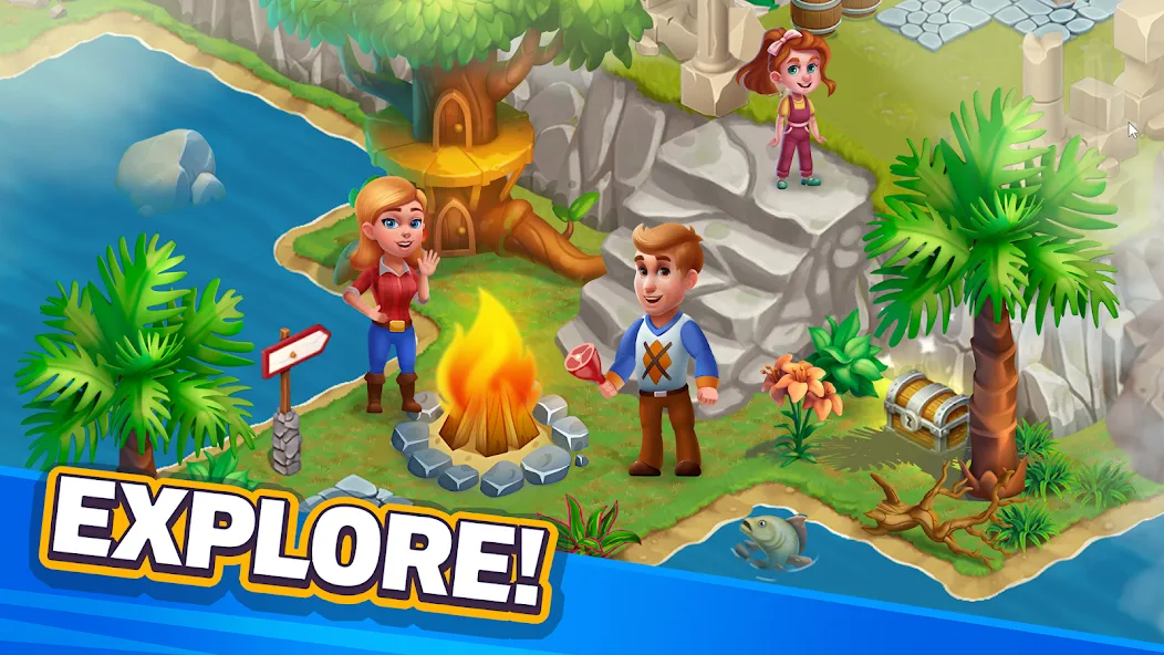 Golden Farm [MOD: безлимитные монеты и ресурсы] Screenshot 2