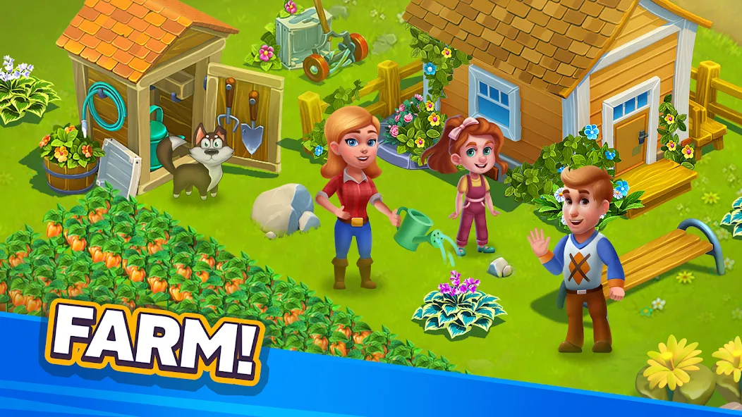 Golden Farm [MOD: безлимитные монеты и ресурсы] Screenshot 3