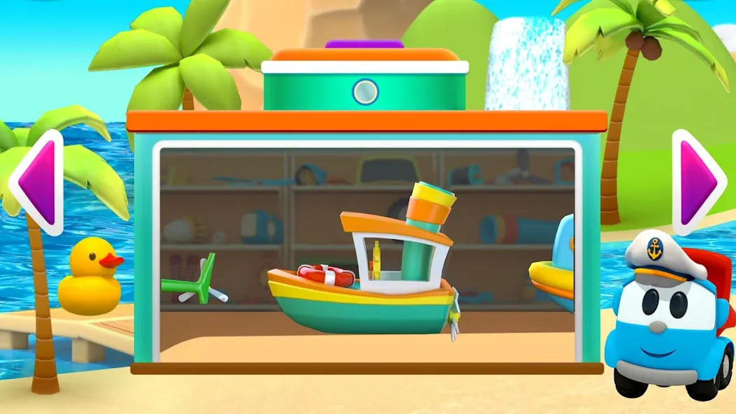 Leo 2: Puzzles &amp; Cars for Kids [MOD: безлимитные деньги и все машины открыты] Screenshot 3