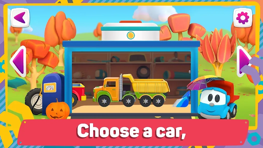 Leo 2: Puzzles &amp; Cars for Kids [MOD: безлимитные деньги и все машины открыты] Screenshot 4