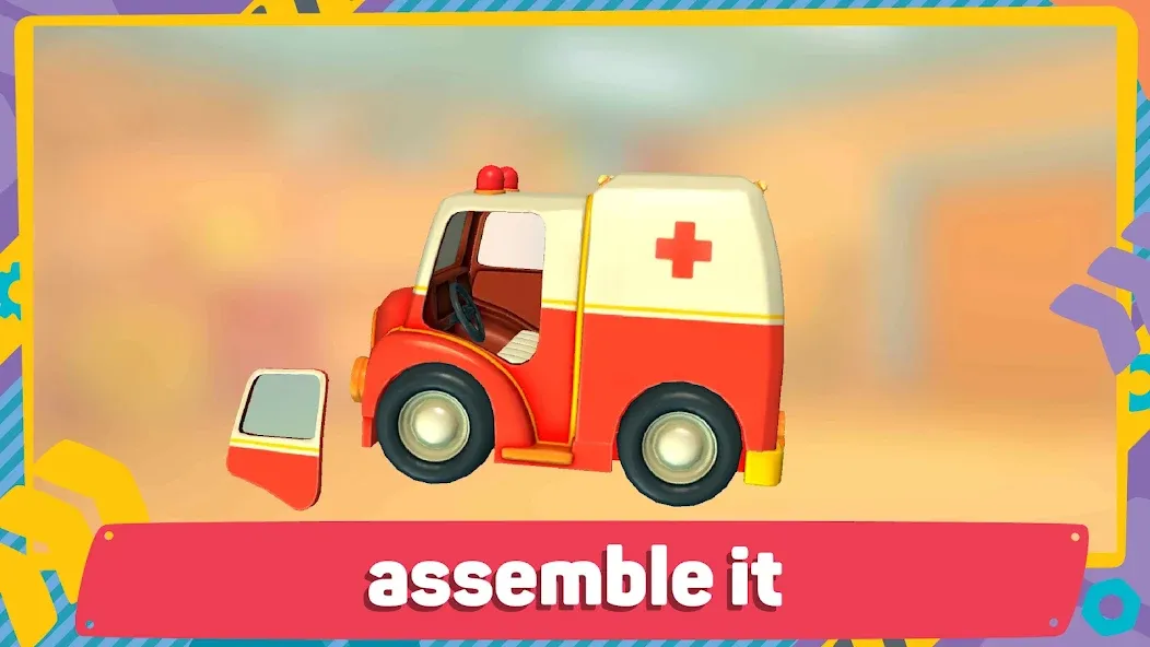 Leo 2: Puzzles &amp; Cars for Kids [MOD: безлимитные деньги и все машины открыты] Screenshot 5