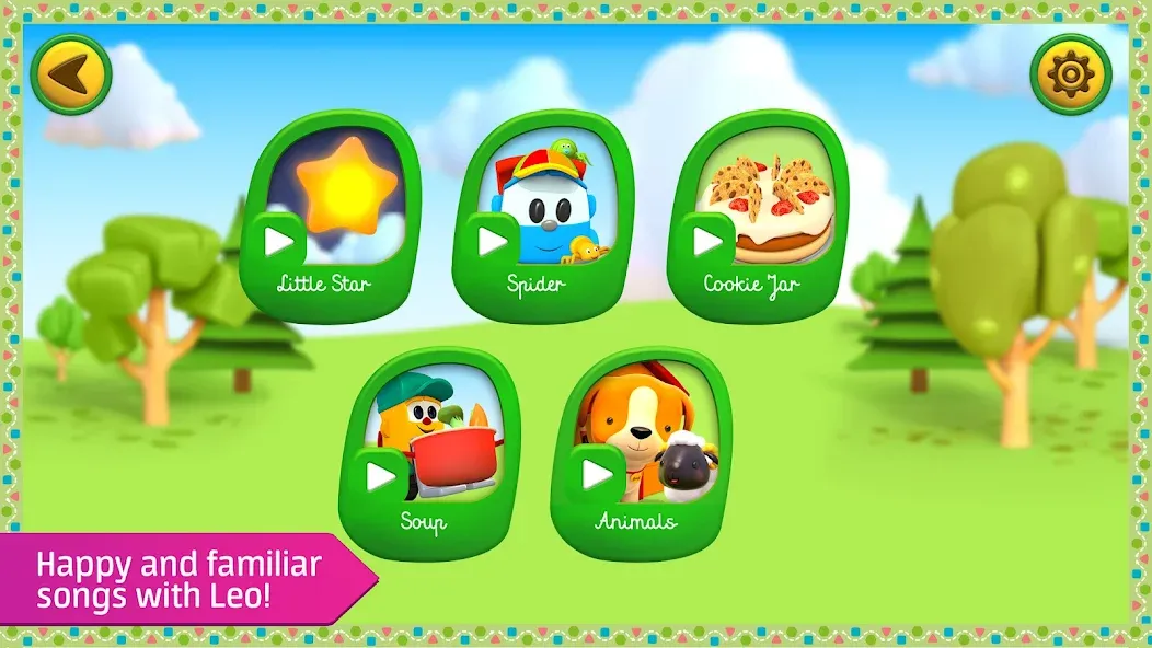 Leo kids songs and music games [MOD: все песни и игры открыты] Screenshot 4