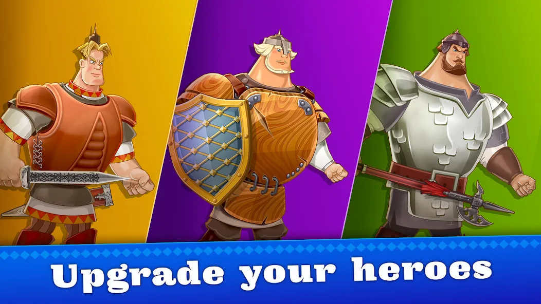 Heroes Adventure: Action RPG [MOD: безлимитные ресурсы и усиленные герои] Screenshot 2