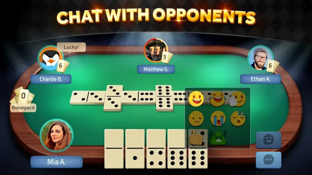 Domino - Dominos online game [MOD: без рекламы и бесконечные монеты] Screenshot 1
