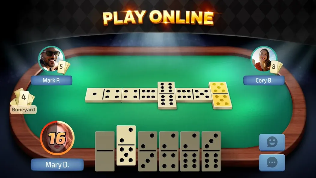 Domino - Dominos online game [MOD: без рекламы и бесконечные монеты] Screenshot 2