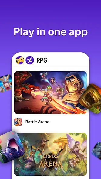 Yandex Games RPG and Role [MOD: ролевые приключения без ограничений] Screenshot 2