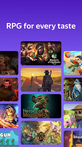 Yandex Games RPG and Role [MOD: ролевые приключения без ограничений] Screenshot 3