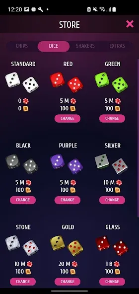 Farkle Pro - 10000 dice game [MOD: безлимитные броски и очки] Screenshot 5