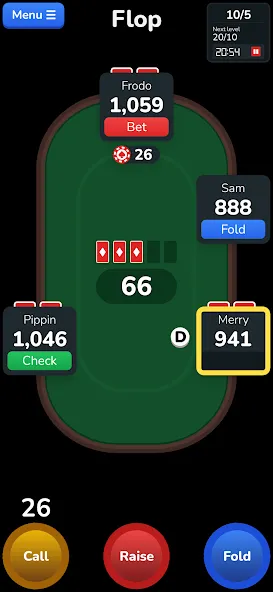 Digital Poker Chips [MOD: безлимитные фишки и все уровни открыты] Screenshot 1