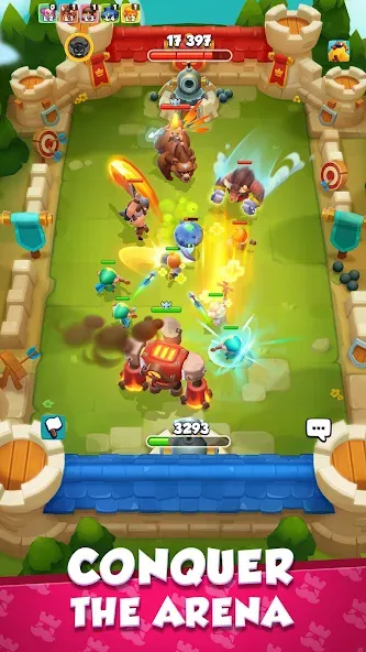 Rush Arena: PvP Tower Defense [MOD: безлимитные деньги и усиленные башни] Screenshot 2