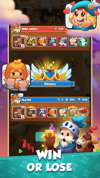 Rush Arena: PvP Tower Defense [MOD: безлимитные деньги и усиленные башни] Screenshot 5